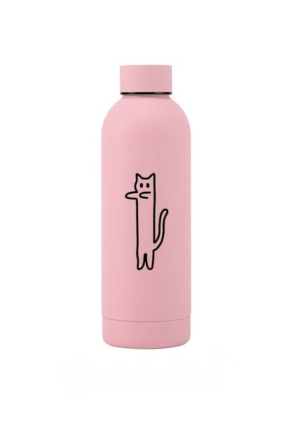 FluidCat Insulated Mug – Cute & Large Capacity（500ML）