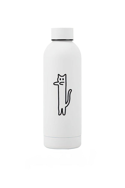 FluidCat Insulated Mug – Cute & Large Capacity（500ML）