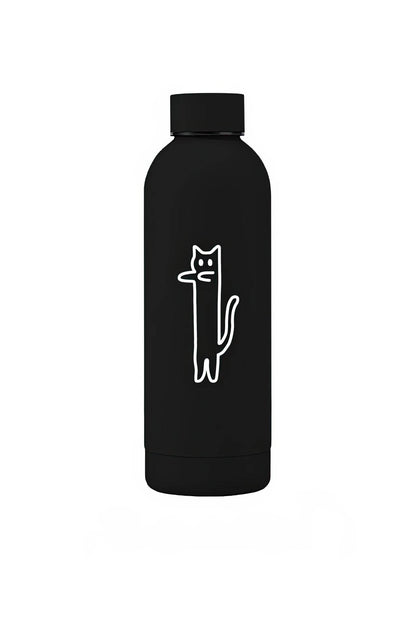 FluidCat Insulated Mug – Cute & Large Capacity（500ML）