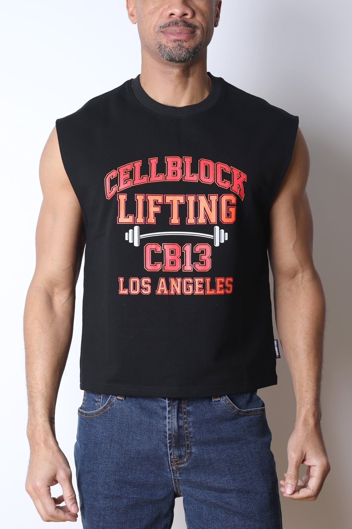 CB13 Lifting Club Cropped Tank