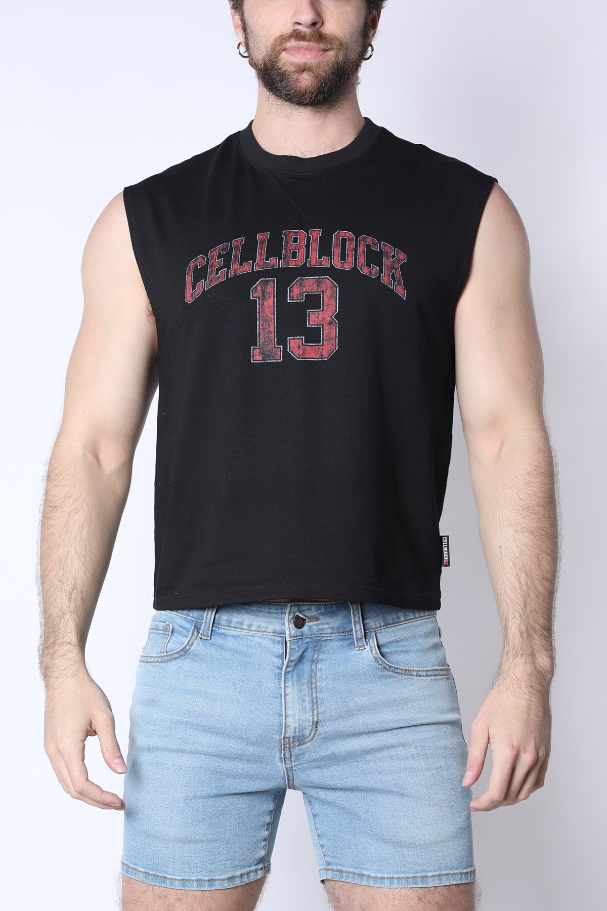 CB13 Sport Cropped Muscle Tank