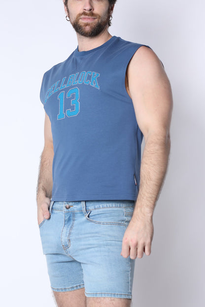 CB13 Sport Cropped Muscle Tank