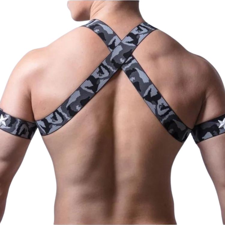 Camouflage Gogo Muscle Harness