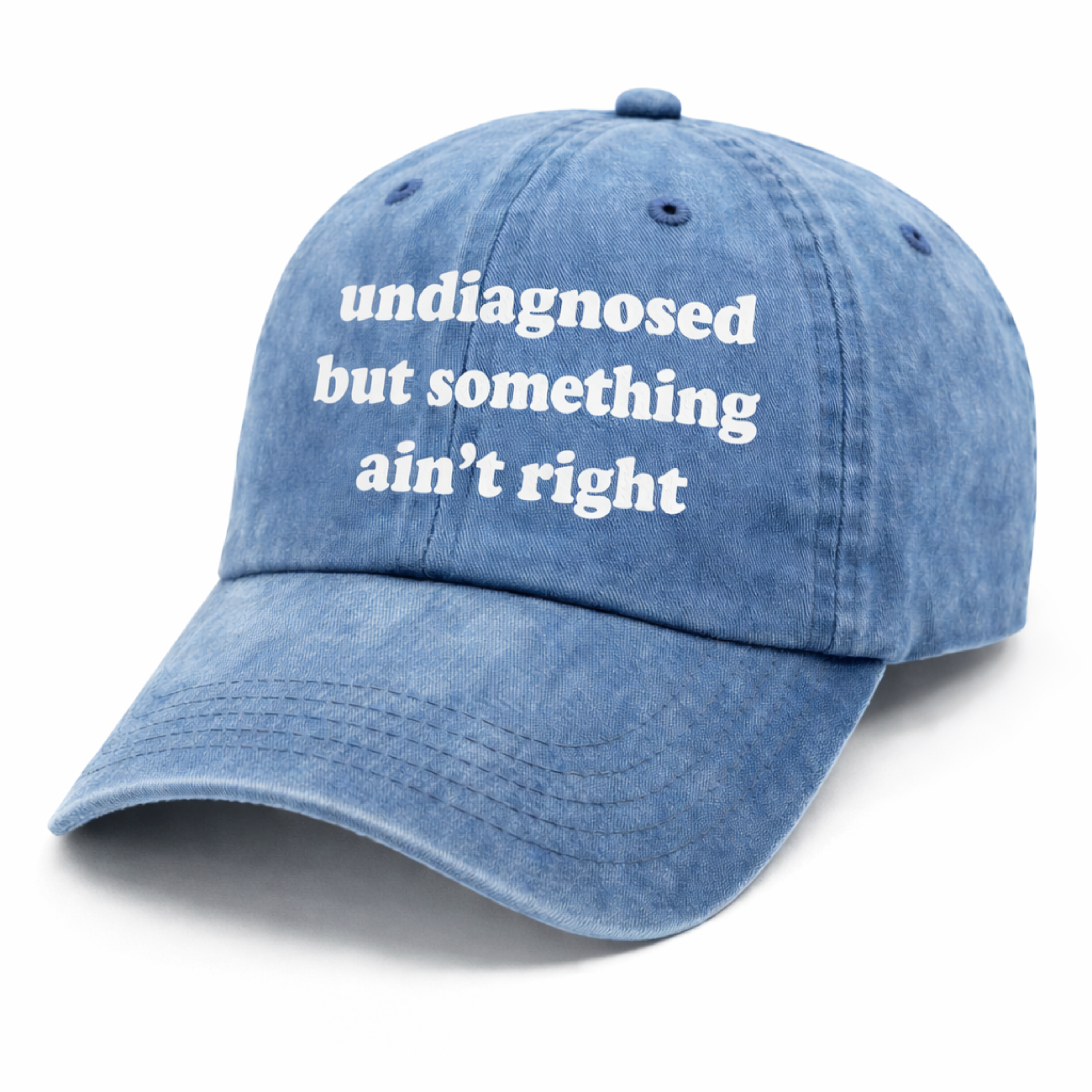 Undiagnosed | Stone Washed Embroidered Cap