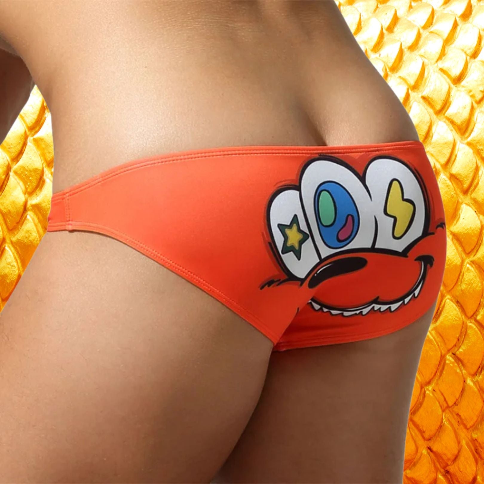 Cartoon Kink Pop Print Men’s Briefs