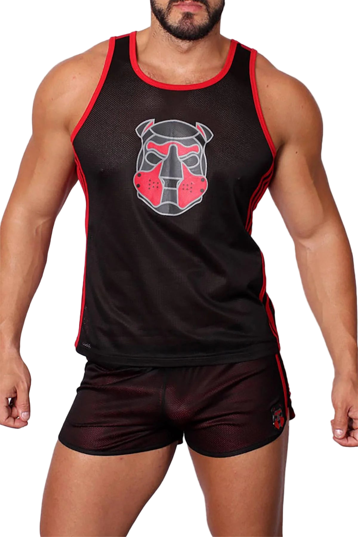 Cell Block 13 Kennel Club Tank Top Red