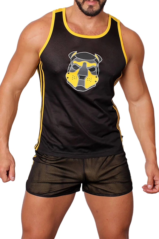 Cell Block 13 Kennel Club Tank Top Yellow