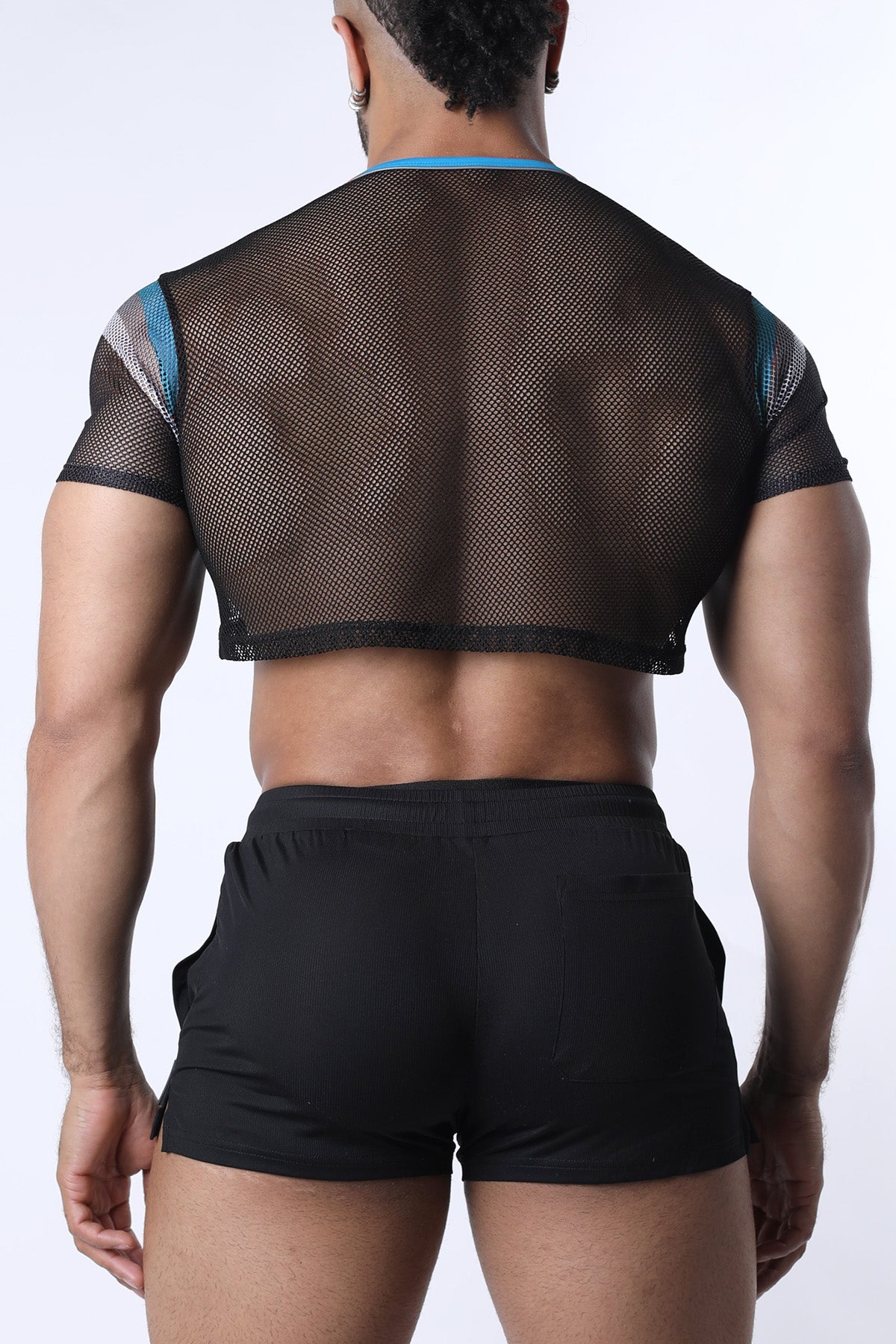 Chain Reaction Mesh Crop Top **FINAL SALE**
