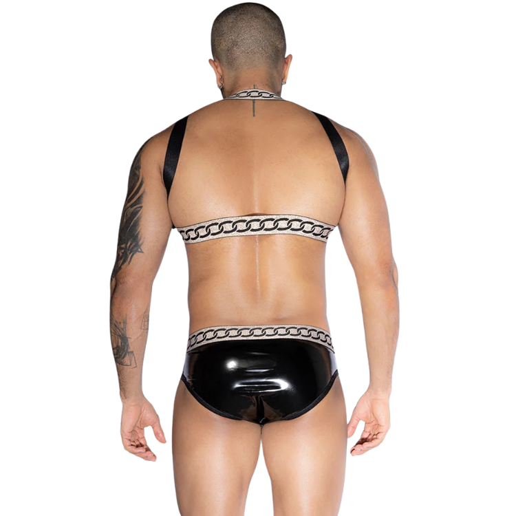Chained and Ready Harness Fantasy Costume