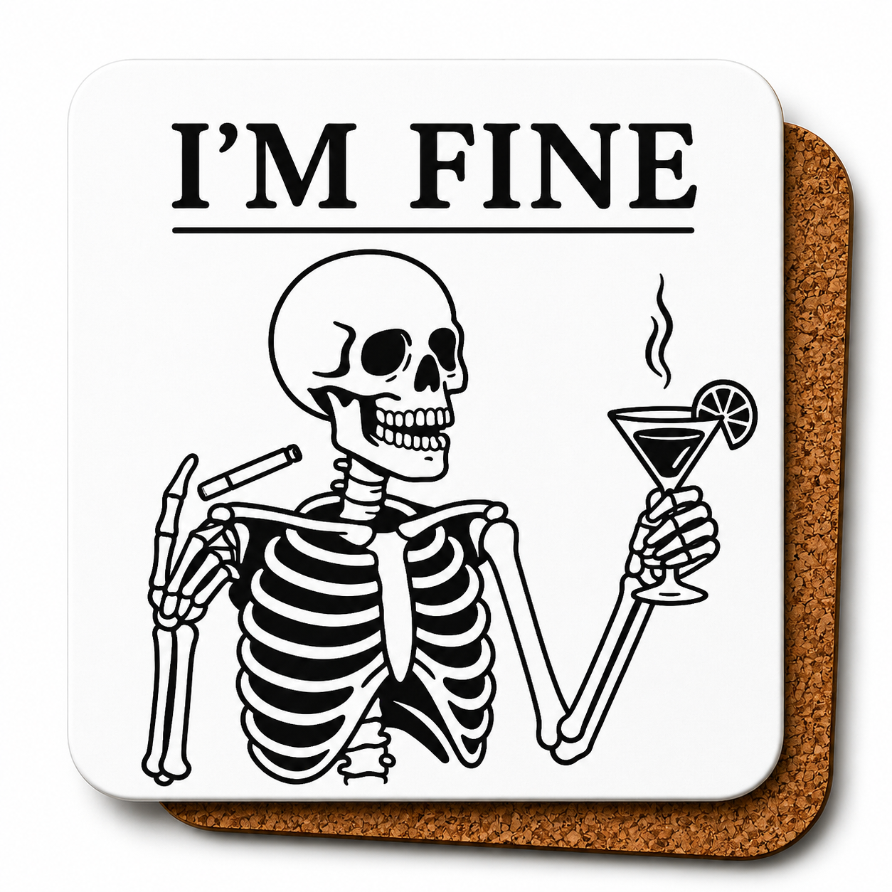 Cheeky Coasters | I'M FINE