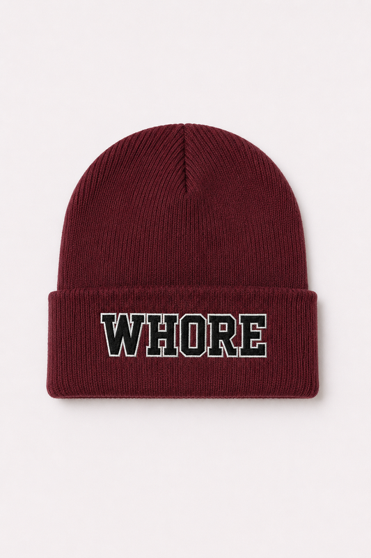 Whore  | Bad-ass Beanie