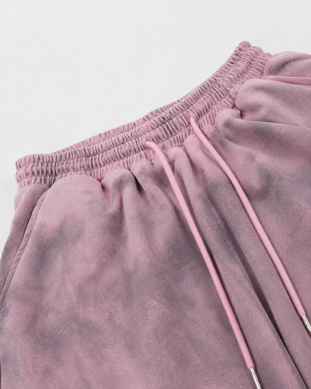 Vintage Washed Tie-Dye Wide-Leg Sweatpants