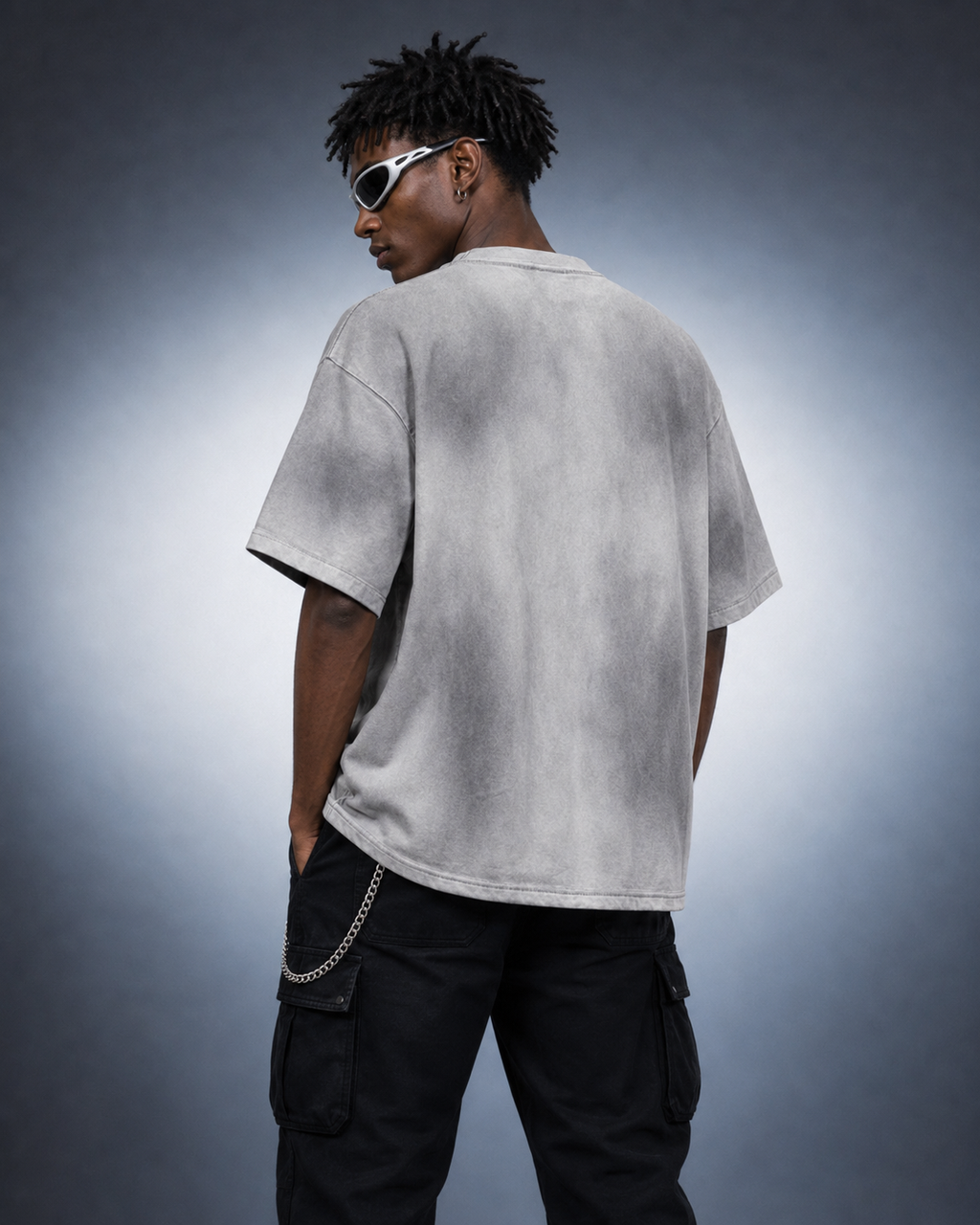 Washed Graphic Pocket T-Shirt