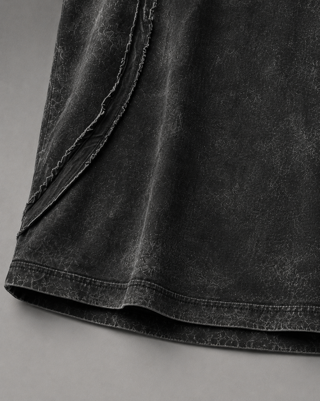 KIIKIO Retro Frayed Sleeveless Vest