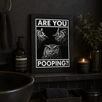 Foul Frame | Fancy Seeing You Here | 6" x 4"