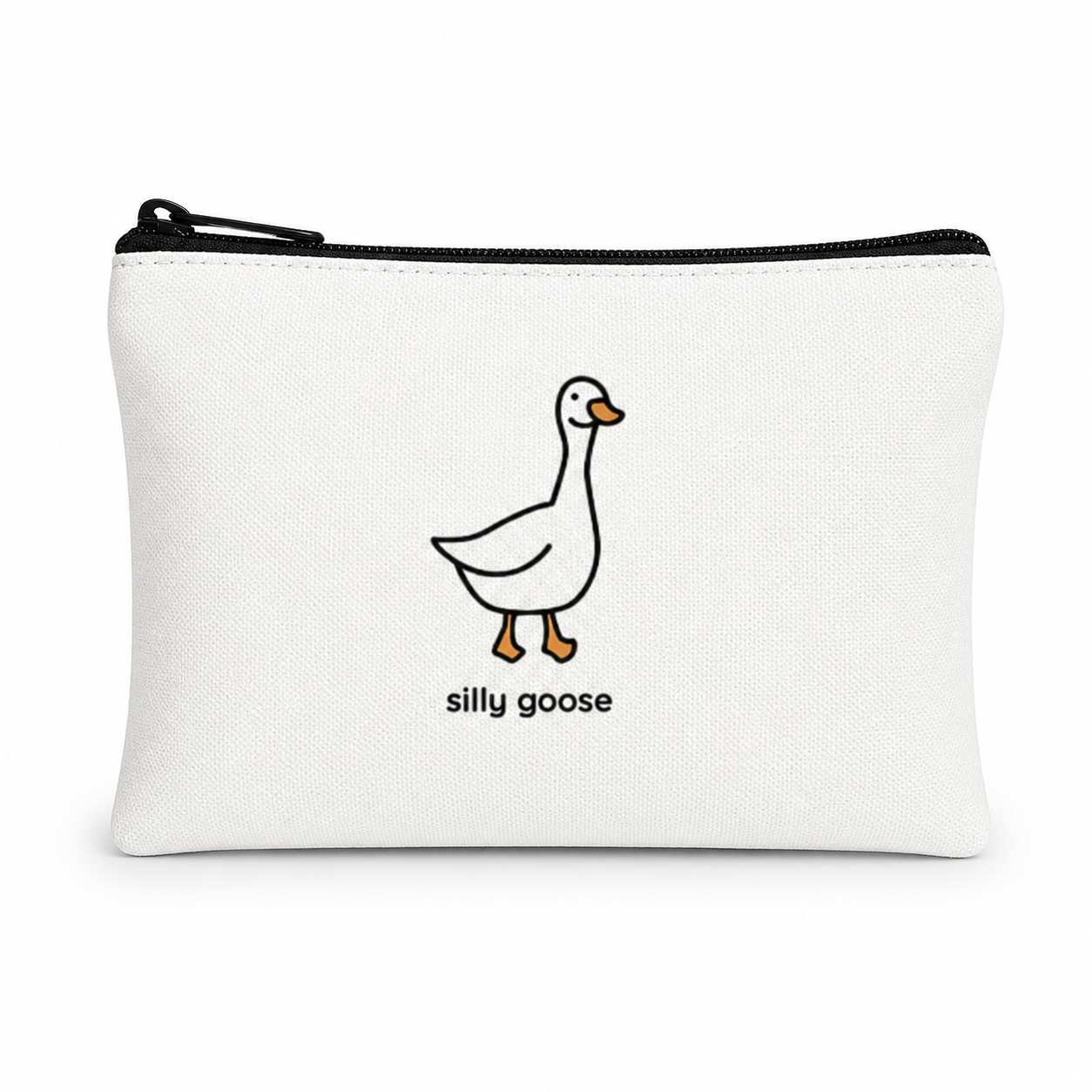 Silly Goose | Pencil & Stationary Canvas bag