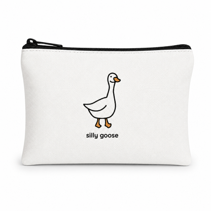 Silly Goose | Pencil & Stationary Canvas bag