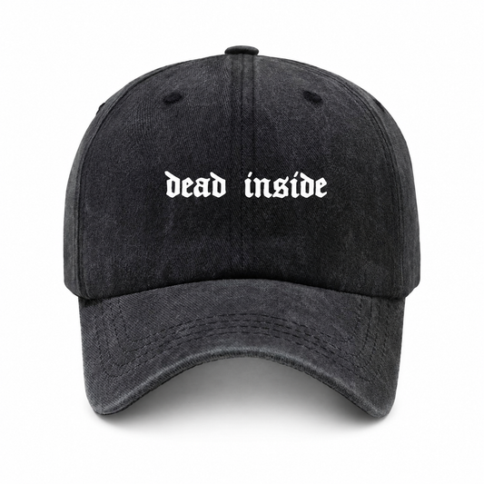 Dead inside | Stone Wash cap