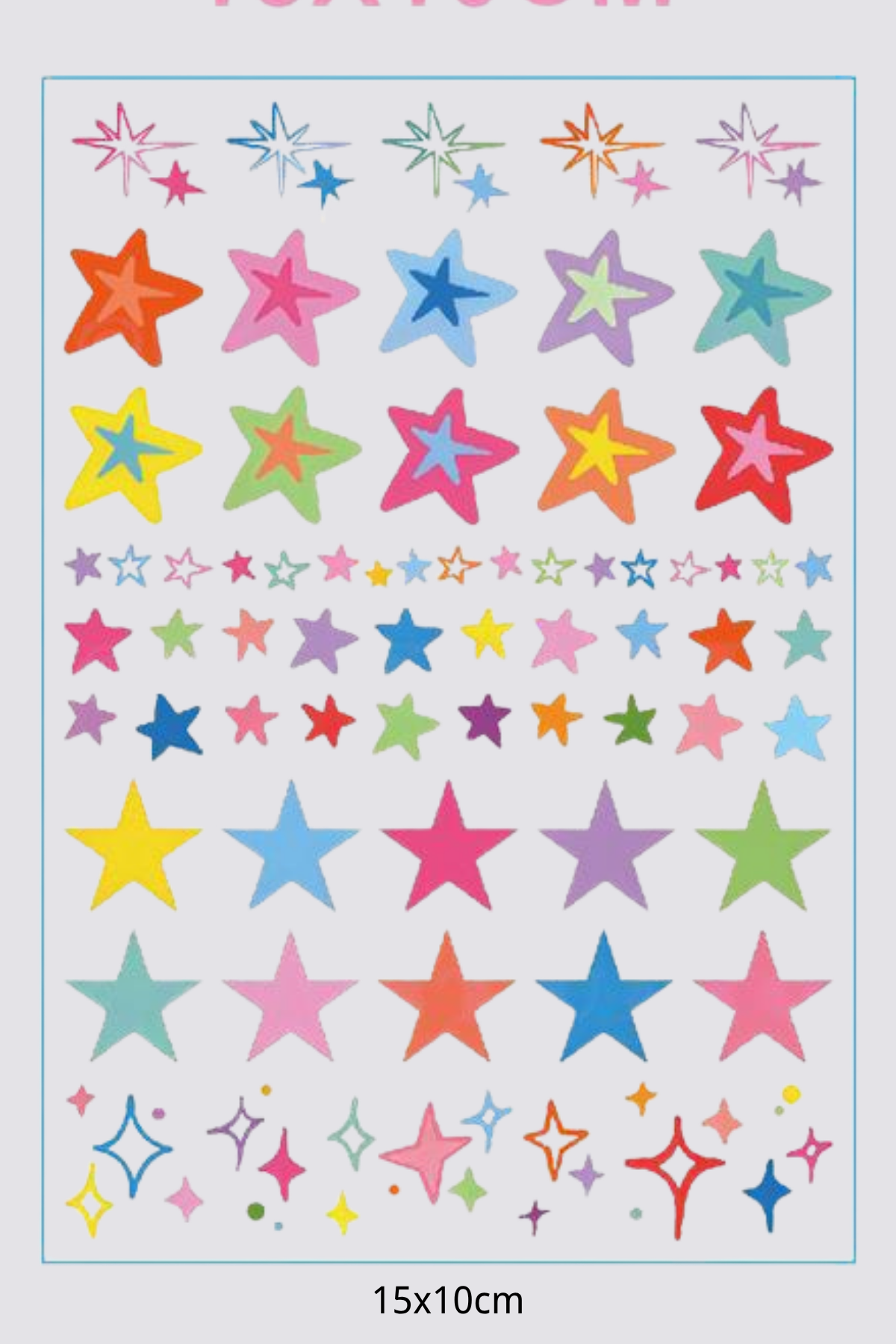 Cherry Star Sticker