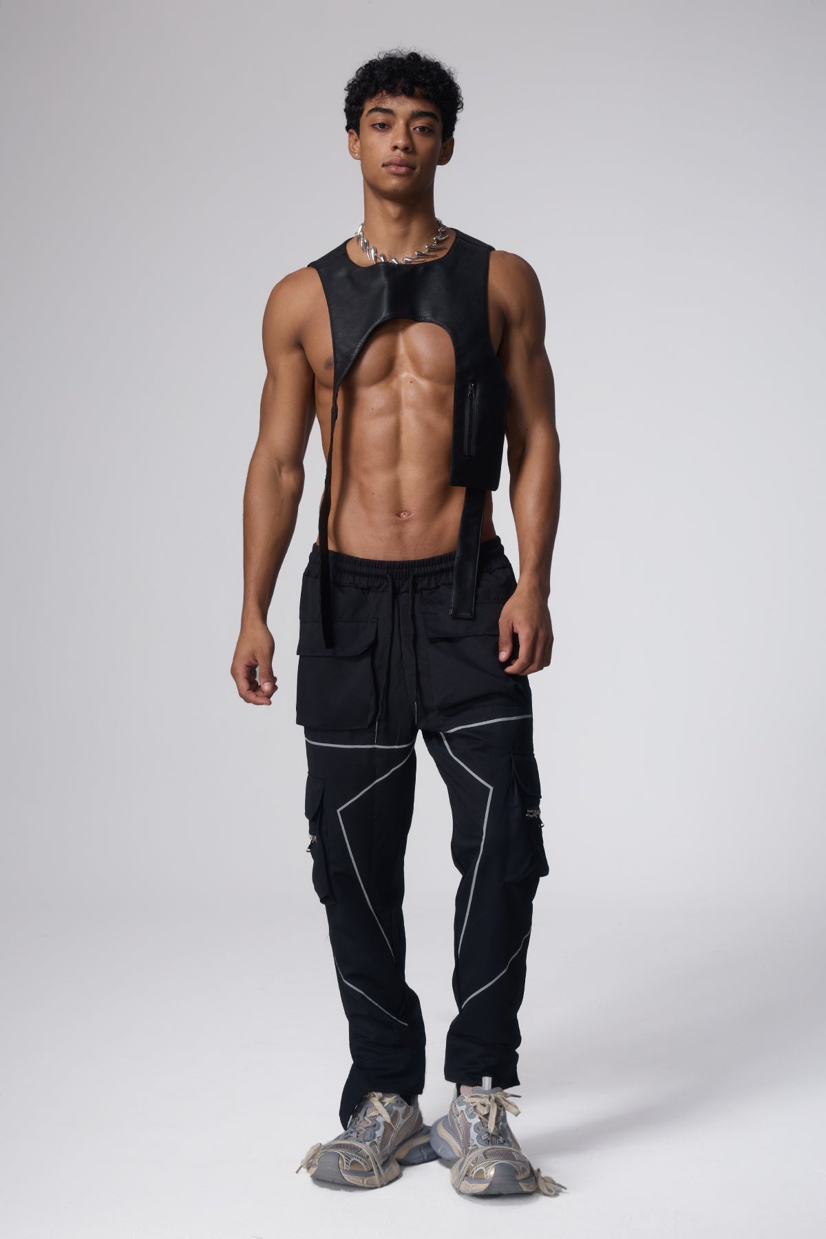Chill Surface Leather Vest