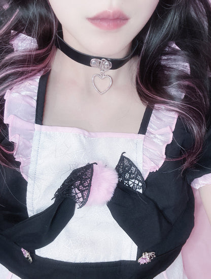 Goth Boy Leather Choker