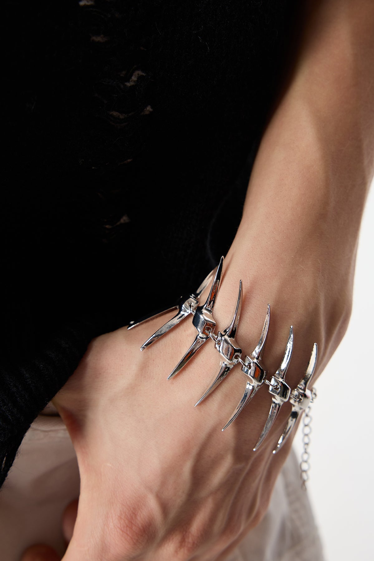 Chrome Drift Punk Bracelet