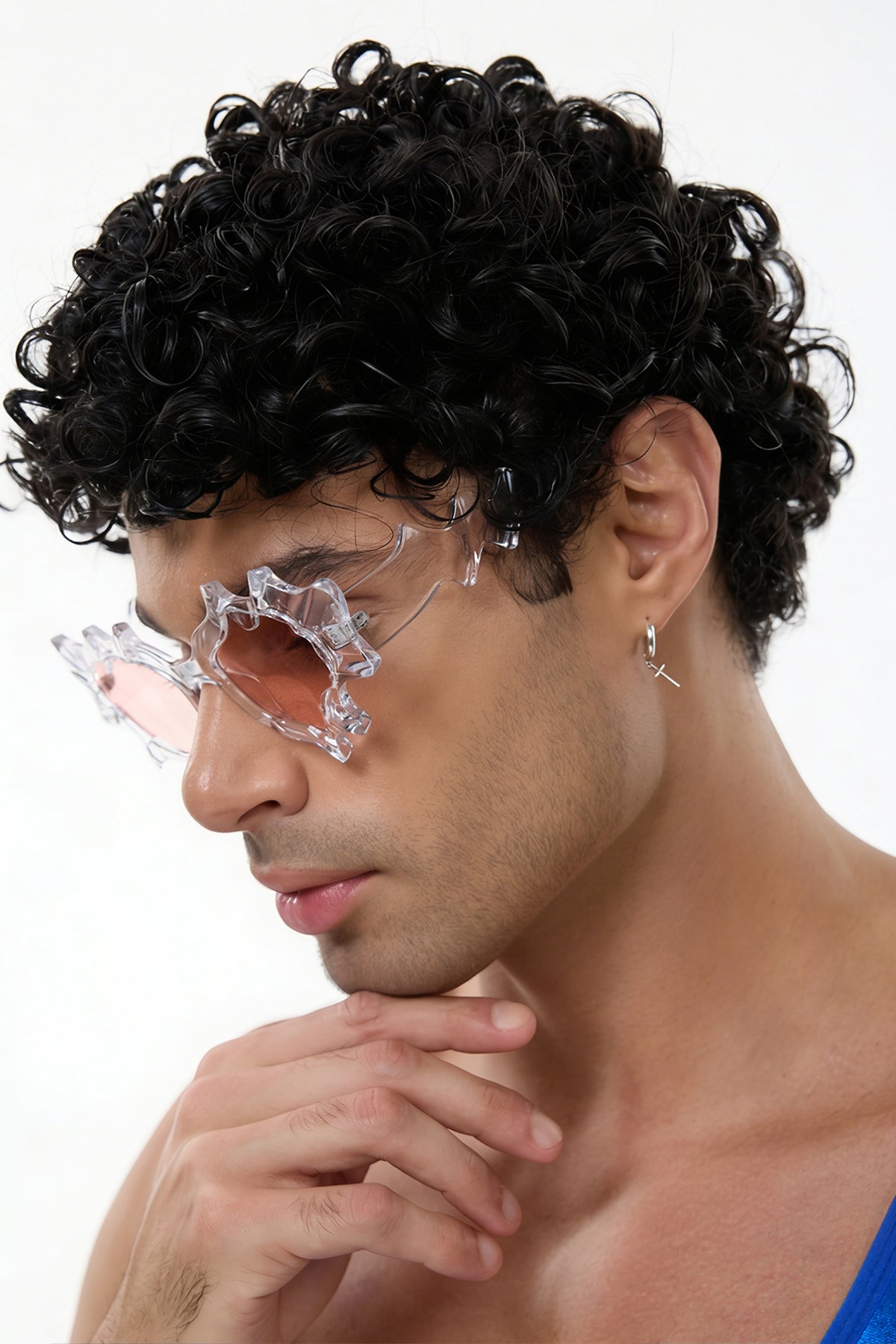 Chrome Shade Sunglasses Pink