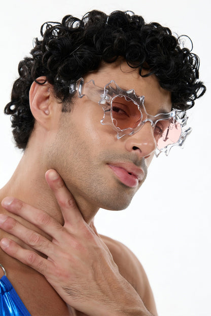 Chrome Shade Sunglasses Pink