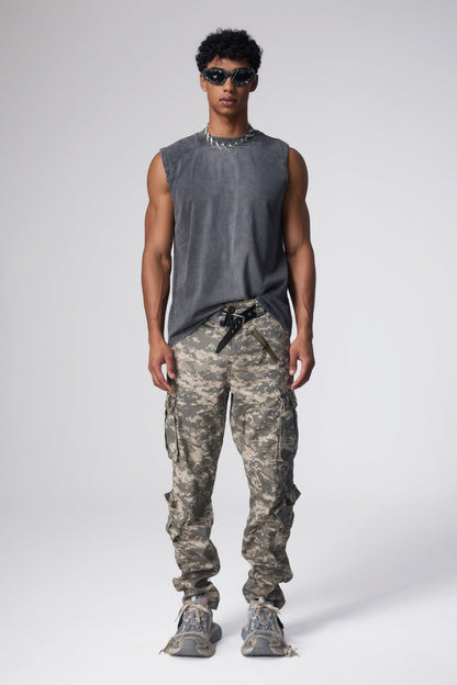 Clean Void Washed Sleeveless Top