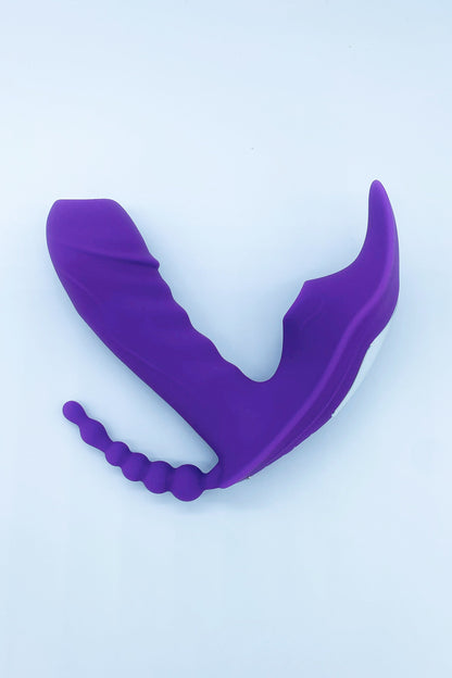 Toygasm 3-in-1 Ultimate Pleasure Toy – Suction, Licking & Anal Beads