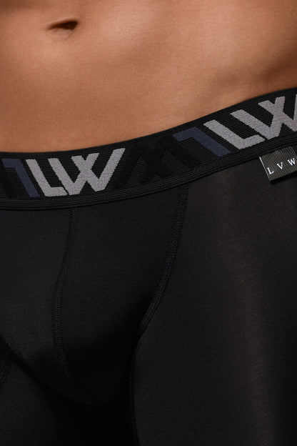 VISIBLY BOXER BRIEF RENEW SHINE 8' - BLACK