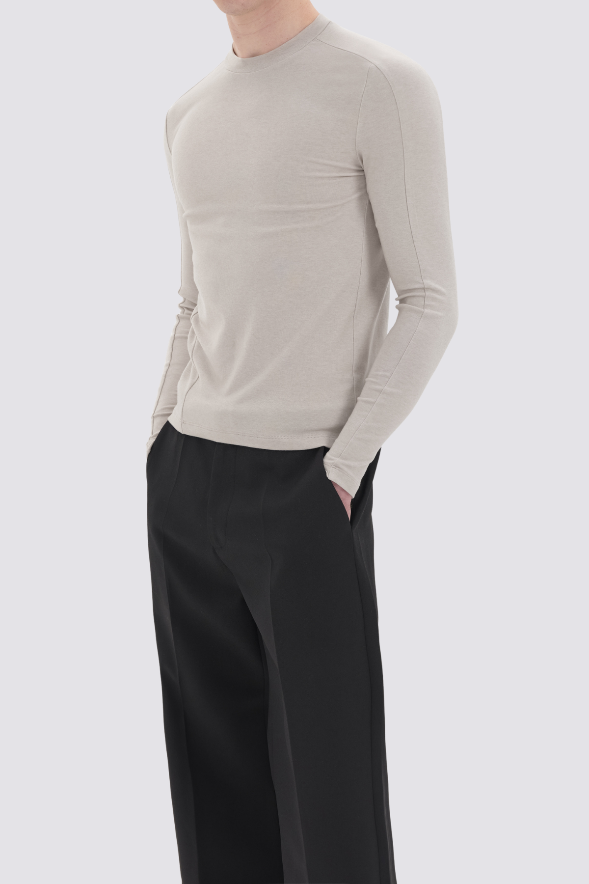 Closed Night Long Sleeve Top Beige