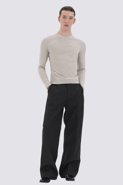 Closed Night Long Sleeve Top Beige