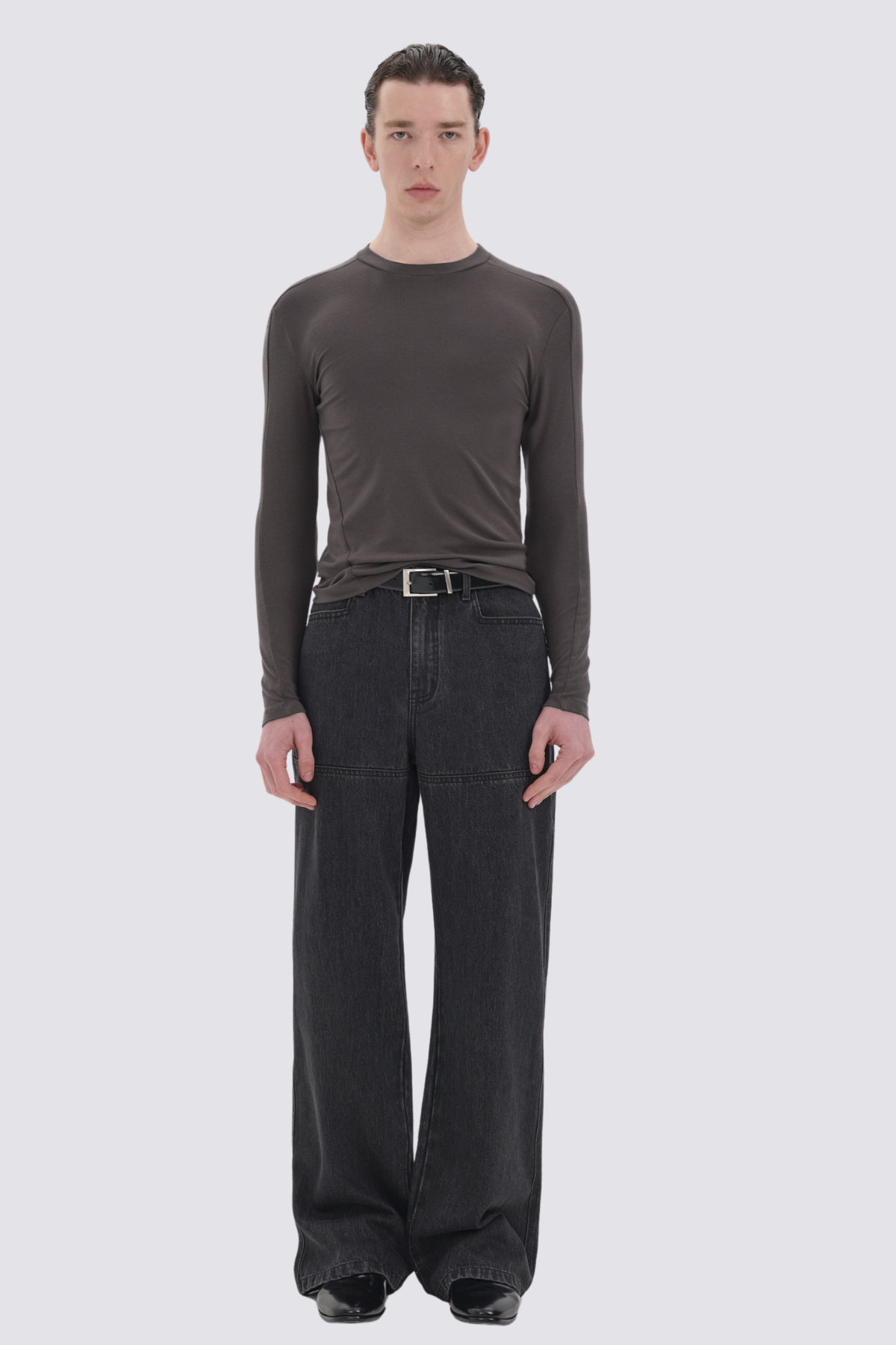 Closed Night Long Sleeve Top Brown