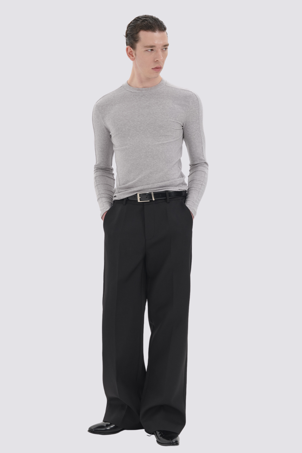 Closed Night Long Sleeve Top Grey