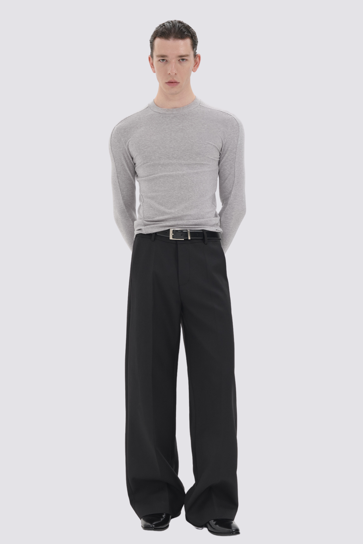 Closed Night Long Sleeve Top Grey