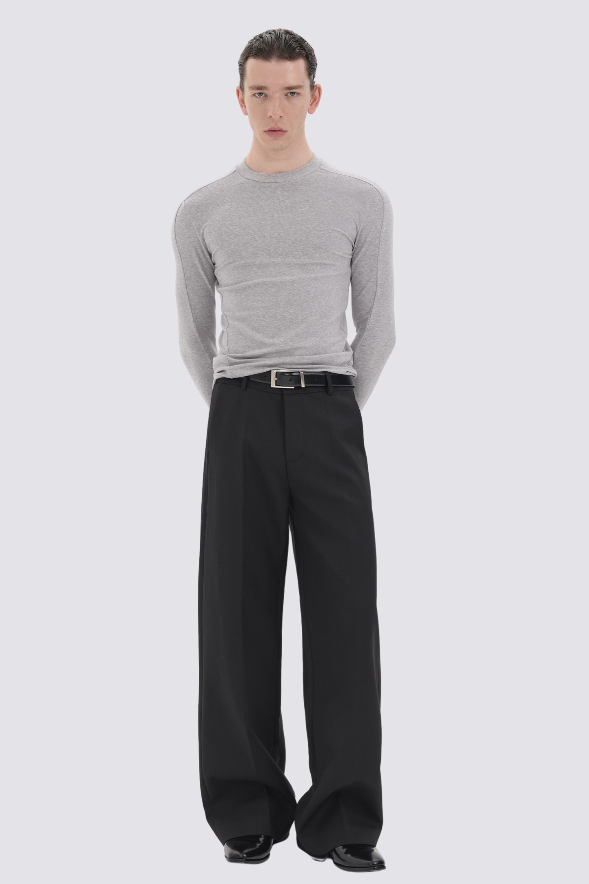 Closed Night Long Sleeve Top Grey
