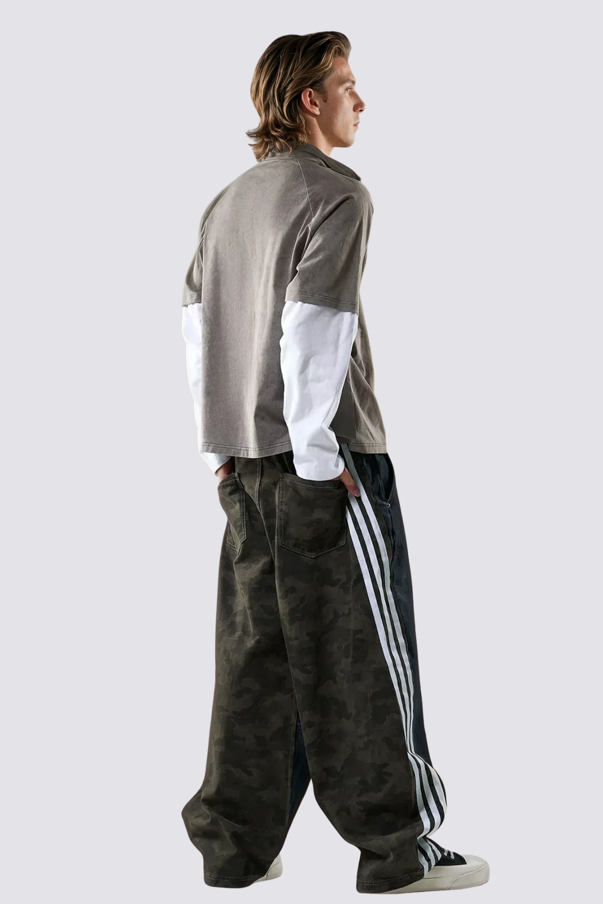 Clutch Unit Dye Wide Leg Jeans