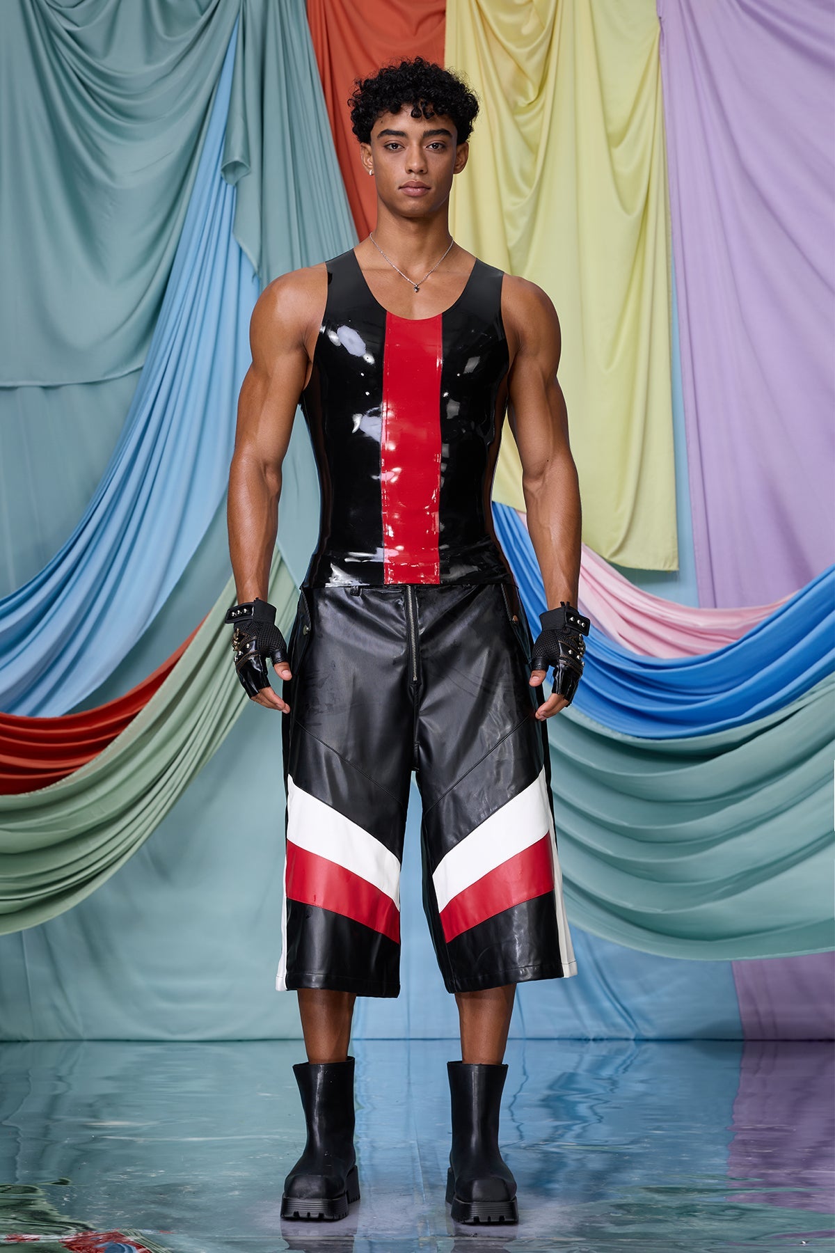 Coal Grip Latex Tank Top