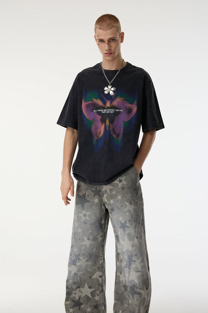 Coal Layer Butterfly Top