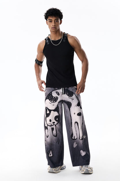 Coal Thread Buckle Top Black