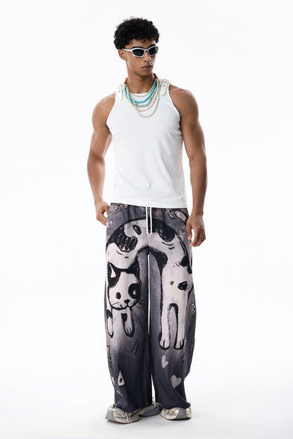 Coal Thread Buckle Top White