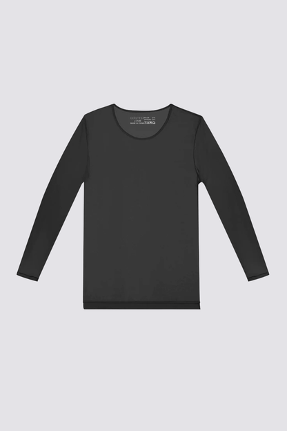 Cobalt Net Long Sleeve Mesh Top