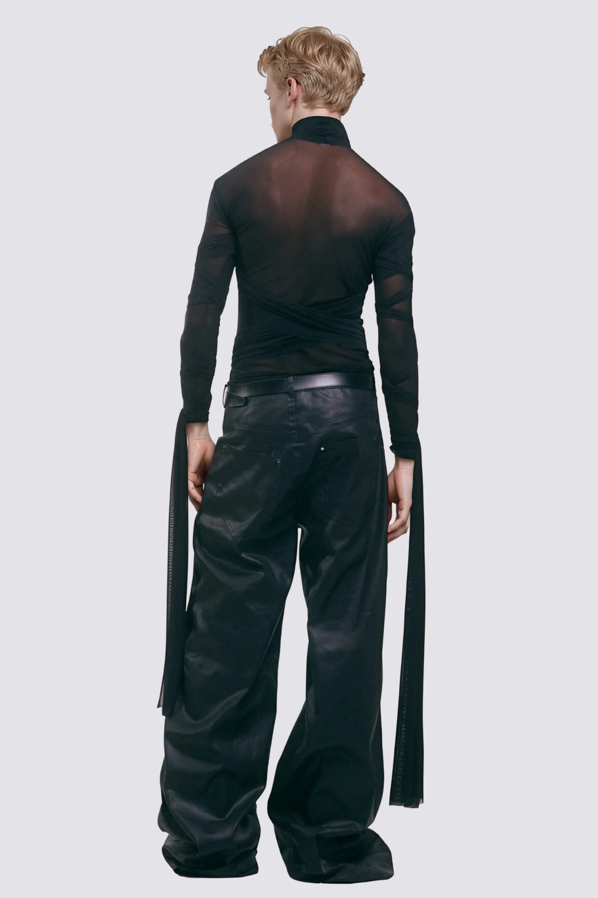 Coexist Wear Long Sleeve Mesh Top