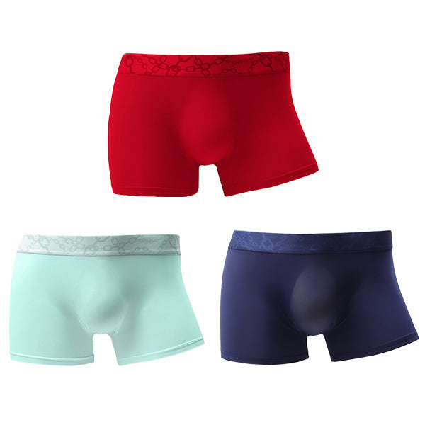 3 Pack Cooling Seamless Pouch Trunks