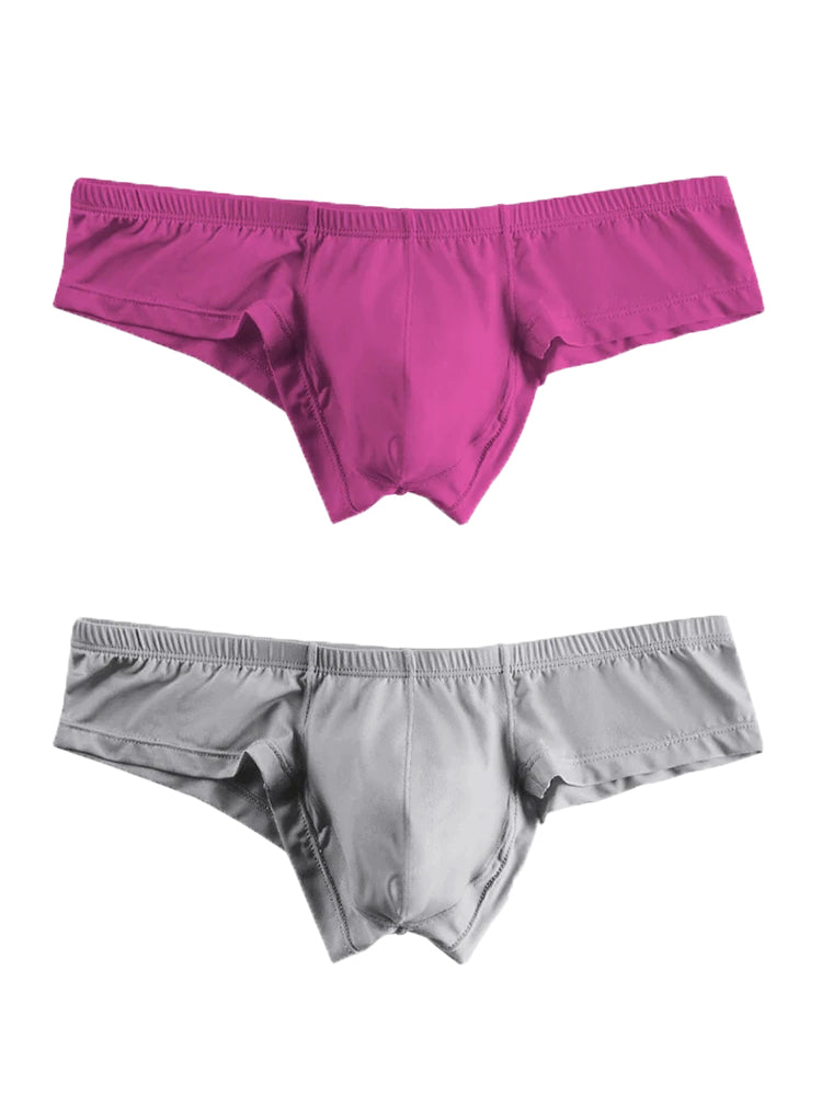 2 Pack Big Support Pouch Modal Men's Briefs