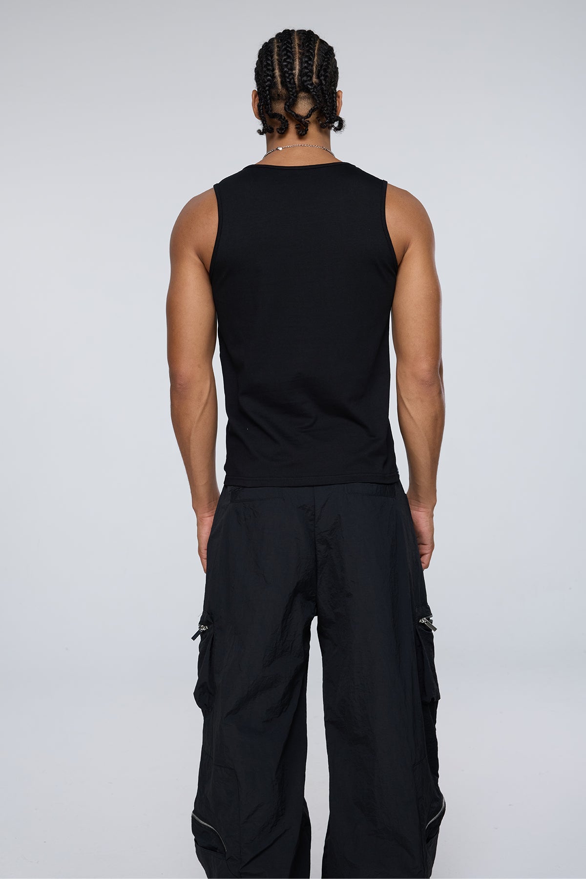 Complex Glyph Print Tank Top