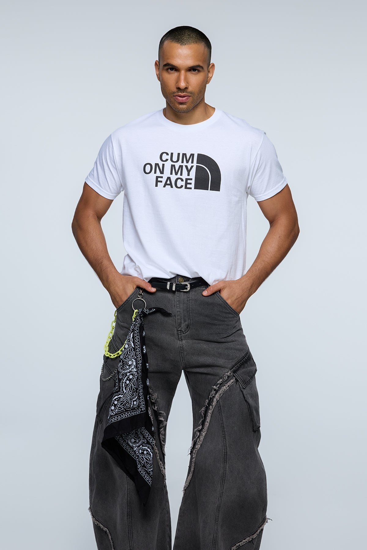Complex Mark Print T-Shirt