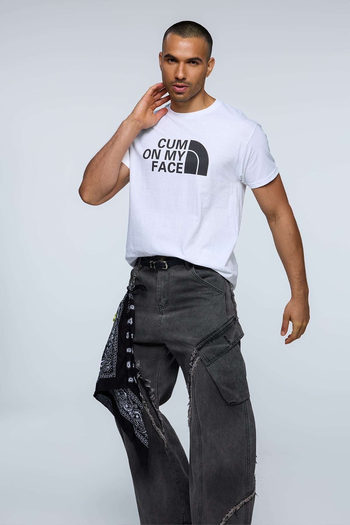 Complex Mark Print T-Shirt