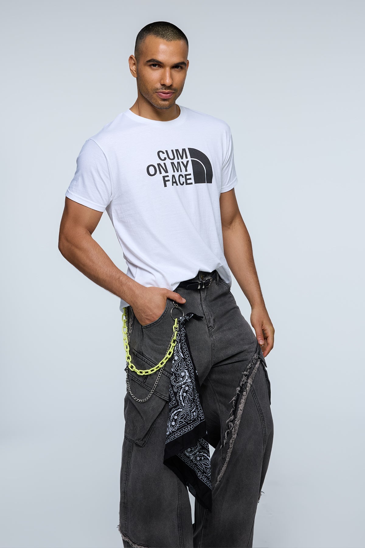Complex Mark Print T-Shirt